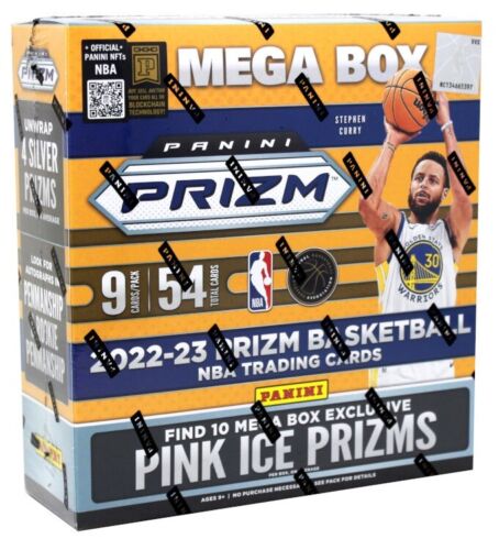 Panini Prizm Basketball 6-Pack Mega Box 2023 basketball cards