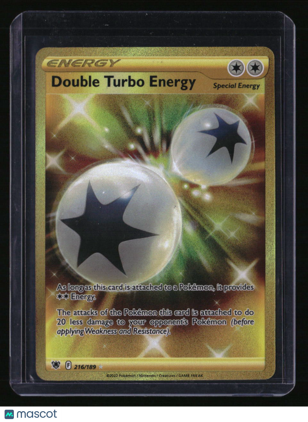 Double Turbo Energy (Secret) - SWSH10: Astral Radiance [SECRET RARE]