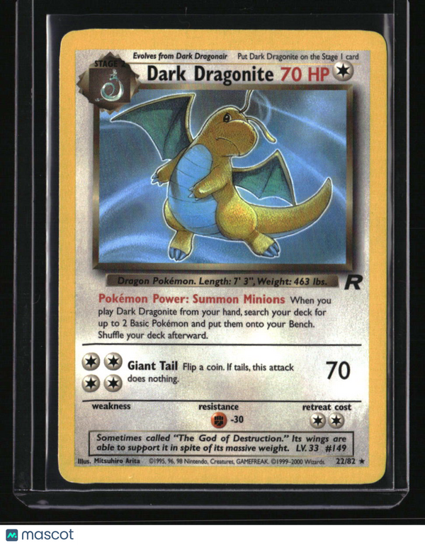 pokemon dark dragonite card Team Rocket (22) Book Lover Captured in a crystal The Top 10 Most Options:094/254 Battlebond (BBD)