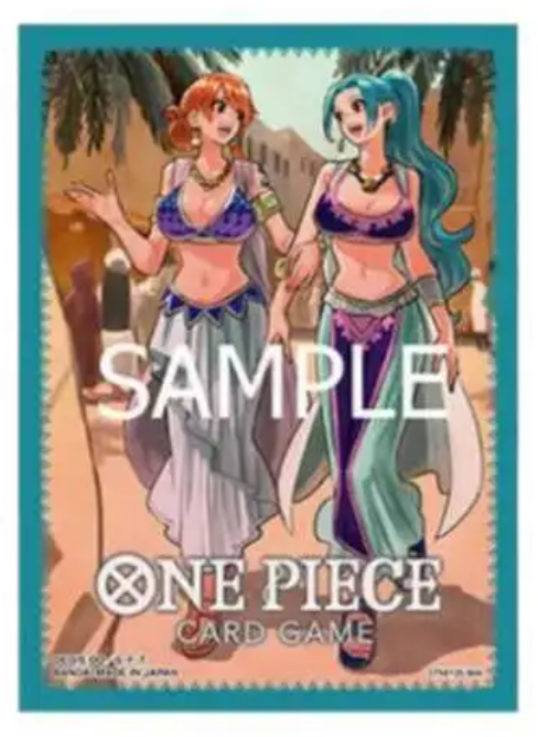 One Piece Trading Card Game Nami & Vivi Card Sleeves One Piece Trading Card Game Nami & Vivi Card Sleeves
