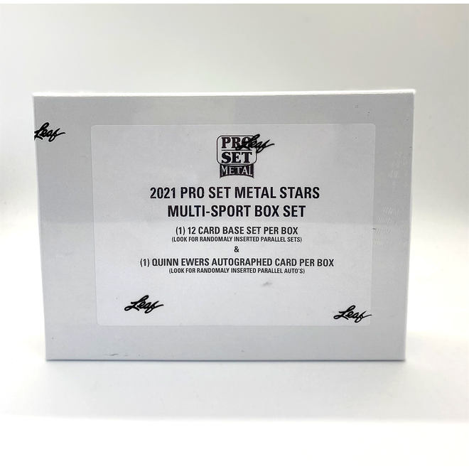 2021 Pro Set Sports Metal Stars Multi-Sport Box Set