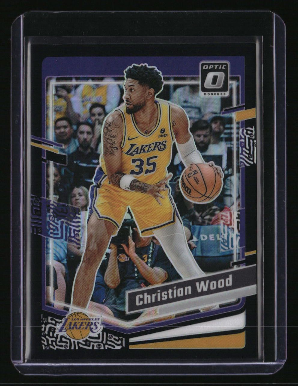 2023-24 Donruss Optic Christian Wood Black #/1