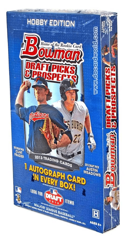 2013 Bowman Draft Picks &amp; Prospects Baseball Hobby Box