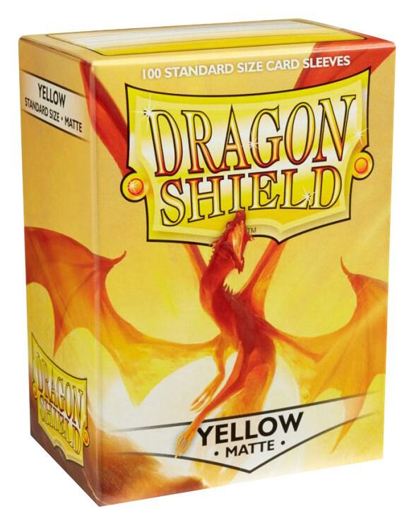 Dragon Shield Sleeves Matte (Yellow)