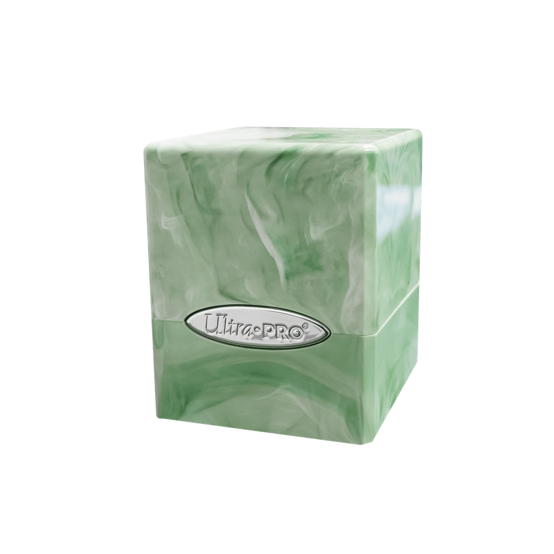 Ultra Pro Satin Cube - Marble Lime Green / White