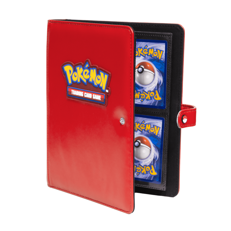 Ultra Pro: Premium Red 4-Pocket Snap Binder for PokÃ©mon
