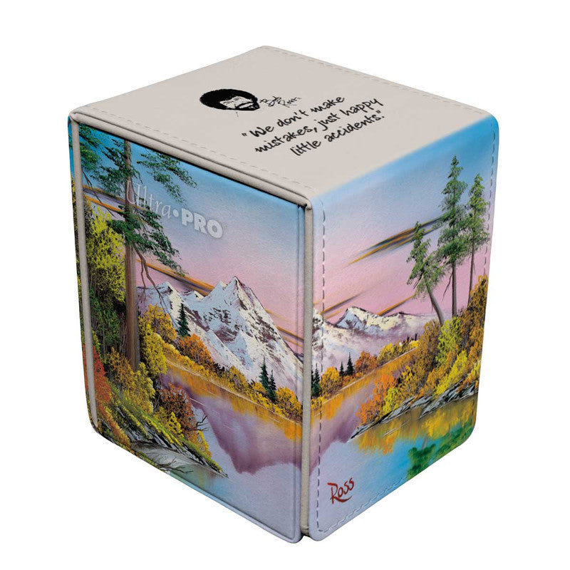 Ultra Pro: Alcove Flip Deck Box - Bob Ross Mighty Mountain Lake