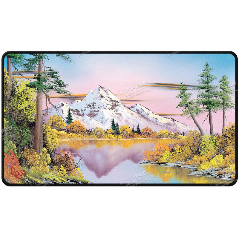 Ultra Pro: Stitched Playmat - Bob Ross Mighty Mountain Lake