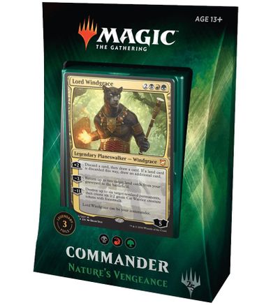 Magic the Gathering: Commander 2018 Deck - Nature&amp;#x27;s Vengeance