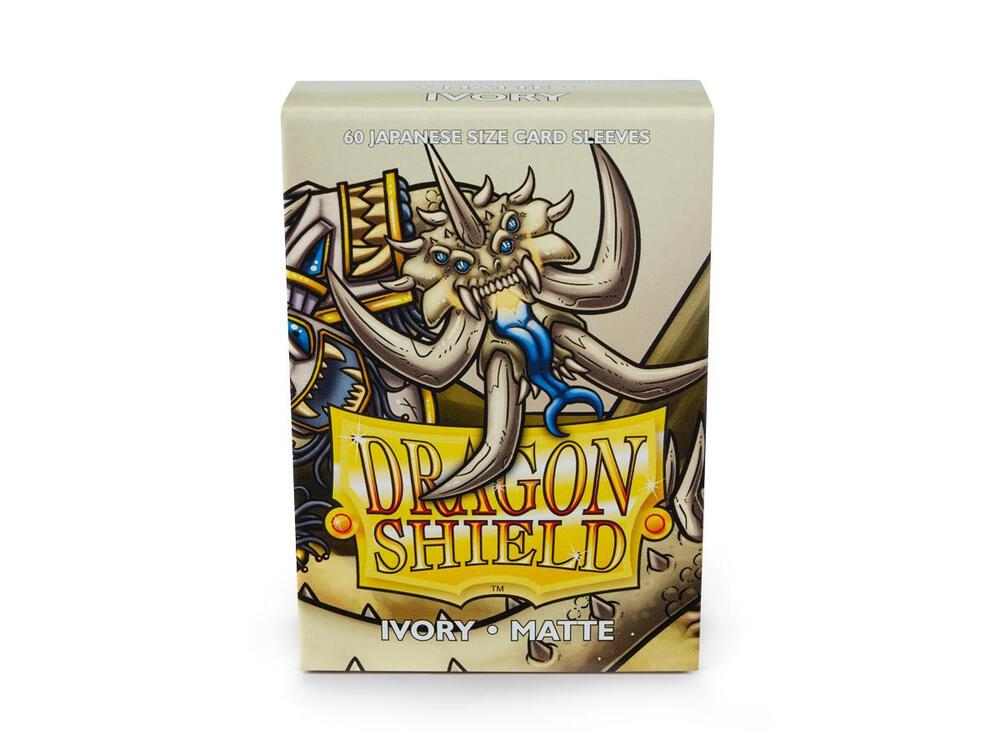 Dragon Shield Japanese Matte Sleeves - Ivory