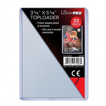 Ultra Pro: 3.5" x 5.1" Clear Regular Toploader (25-Count)