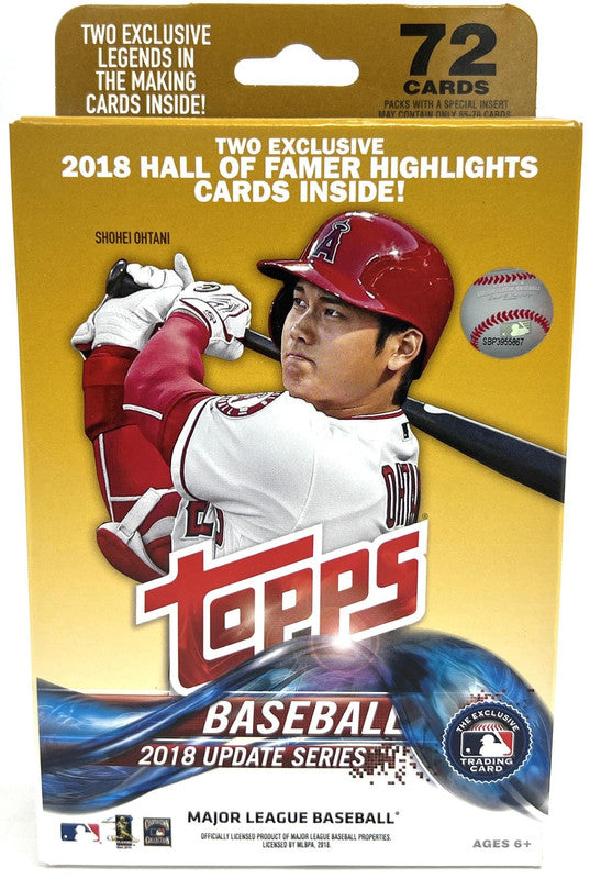 2018 Topps Update Series Baseball Hanger Box (Hall of Fame Highlights!)