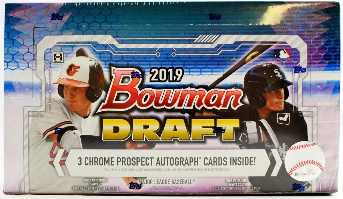 2019 Bowman Draft Baseball Hobby Jumbo Box