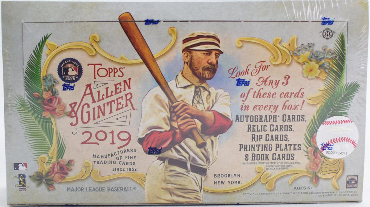 2019 Topps Allen &amp;amp; Ginter Baseball Hobby Box