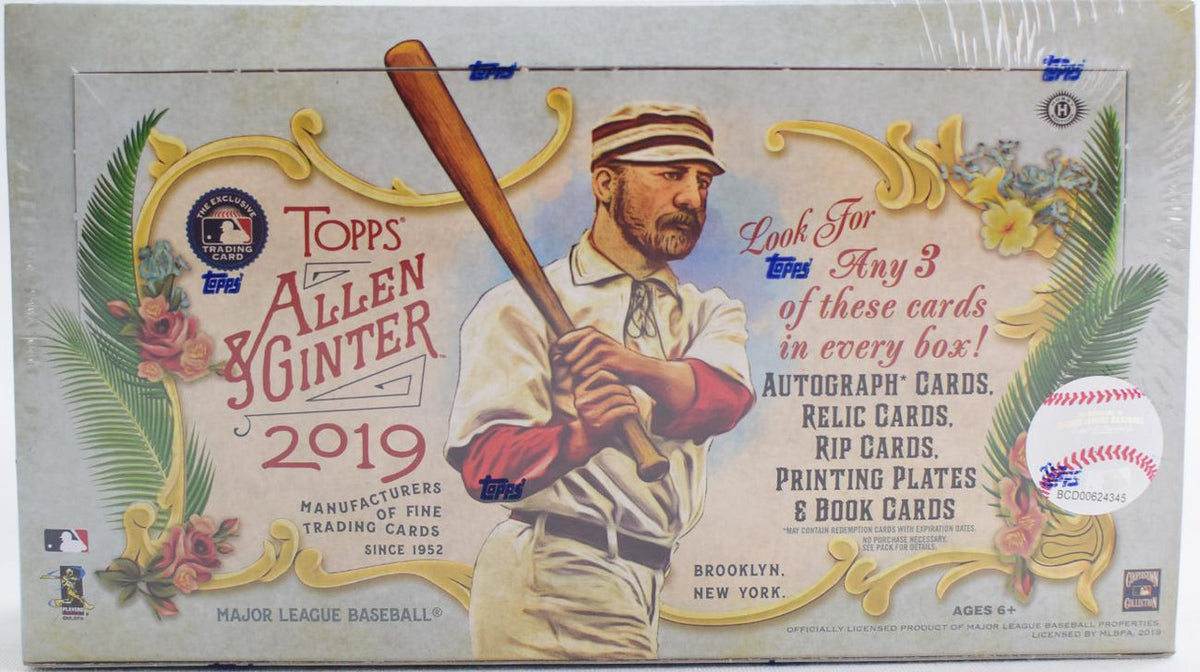 2019 Topps Allen &amp; Ginter Baseball Hobby Box