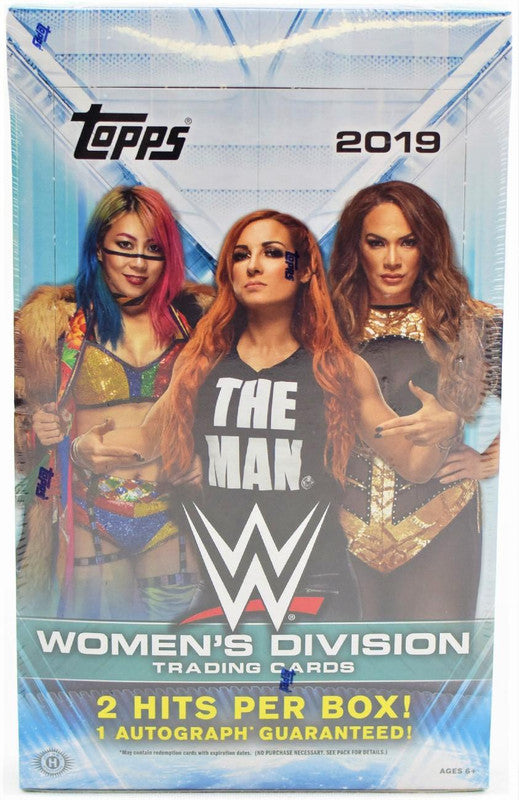 2019 Topps WWE Women&amp;#x27;s Division Wrestling Hobby Box
