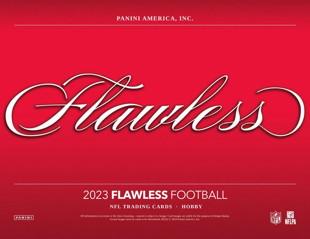 2023 Panini Flawless Football Hobby Box Case (PRE-ORDER)