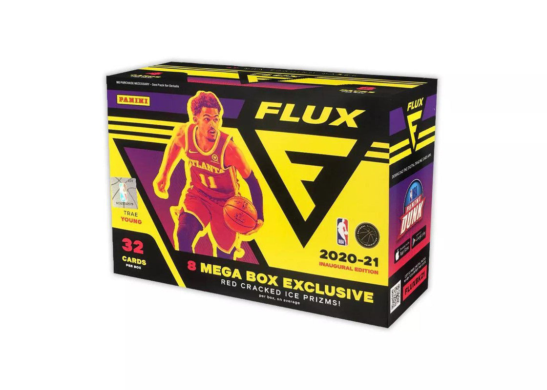 2020/21 Panini Flux Basketball Mega Box (Red Cracked Ice Prizms!)