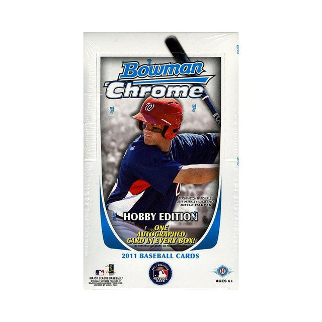 2011 Bowman Chrome Baseball Hobby Box