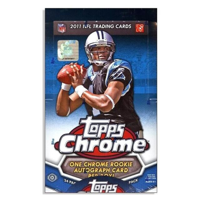2011 Topps Chrome Football Hobby Box