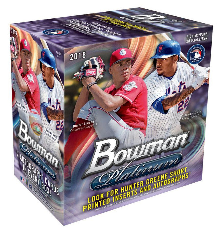 2018 Bowman Platinum Baseball Collector Box