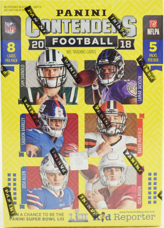 2018 Panini Contenders Football Blaster Box