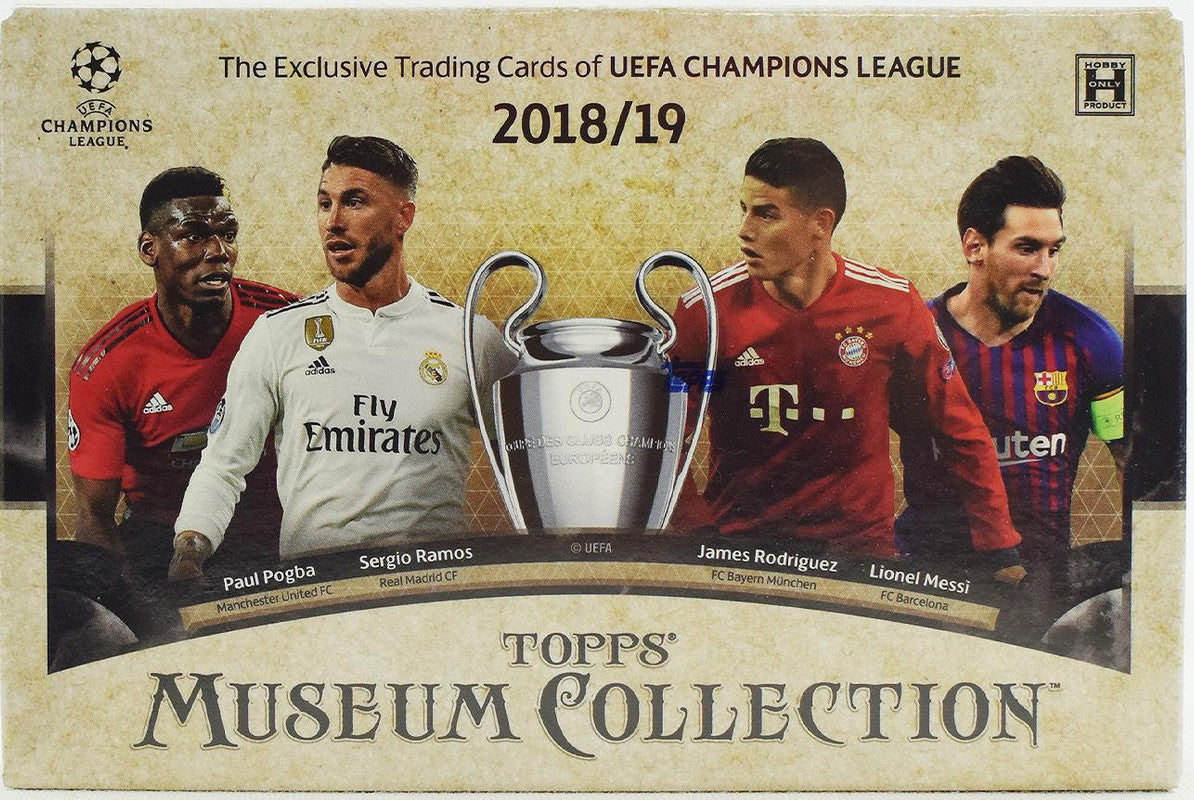 2018/19 Topps UEFA Champions League Museum Collection Soccer Hobby Box