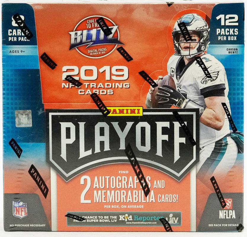 2019 Panini Playoff Football Hobby Box