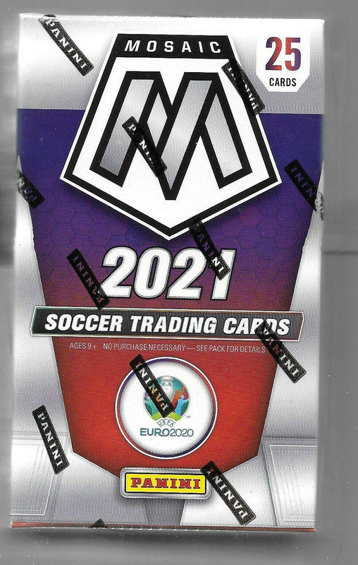 2020/21 Panini Mosaic UEFA Euro 2020 Soccer Cereal Box (Pulsar Parallels!)