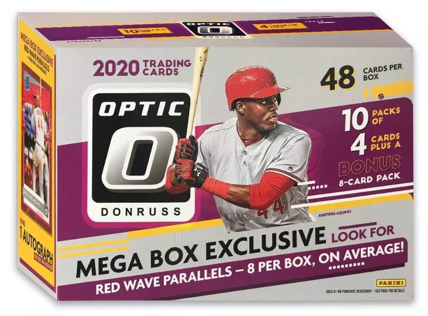 2020 Panini Donruss Optic Baseball Mega Box