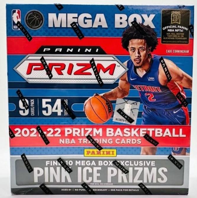 2021/22 Panini Prizm Baskeball Mega Box (Pink Ice)
