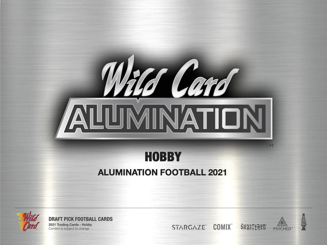 2021 Wild Card Alumination Football Hobby Box