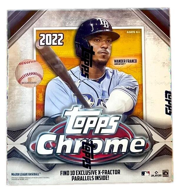 2022 Topps Chrome Baseball Mega Box