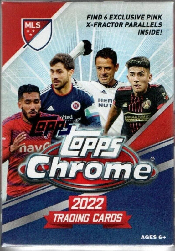 2022 Topps Chrome MLS Soccer Blaster Box