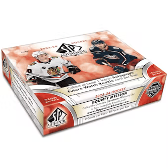 2023/24 Upper Deck SP Authentic Hockey Hobby Box  (SALE)