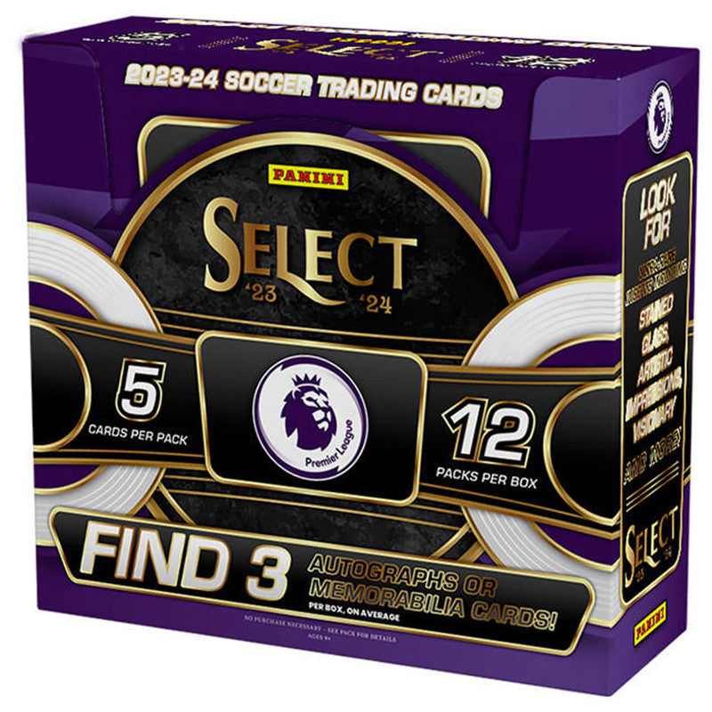 2023/24 Panini Select Premier League Soccer Hobby Box (PRE-ORDER)