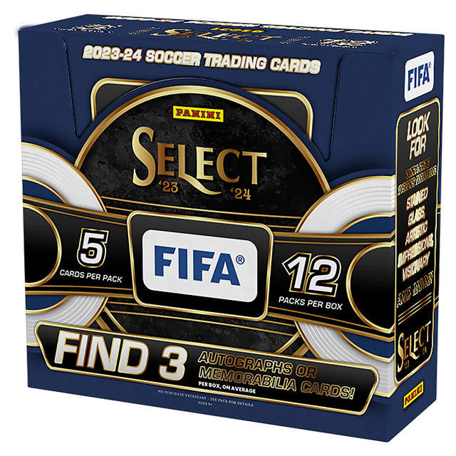 2023/24 Panini Select FIFA Soccer Hobby Box (PRE-ORDER)