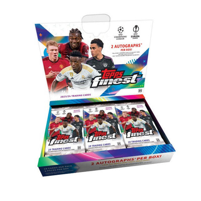 2023/24 Topps UEFA Club Competitions Finest Soccer Hobby Box (SALE)