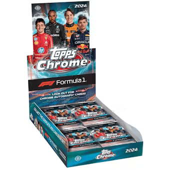 2024 Topps Chrome Formula 1 hobby box