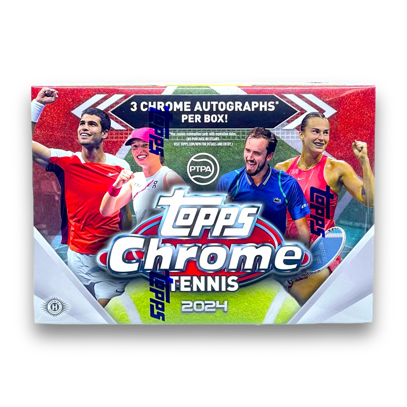 2024 Topps Chrome Tennis Breakers Delight Hobby Box