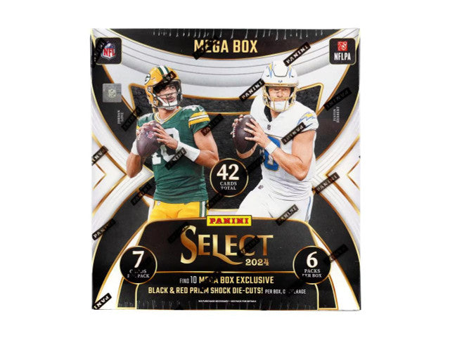 2024 Panini Select Football Mega Box (Black and Red Prizms!) (SALE)