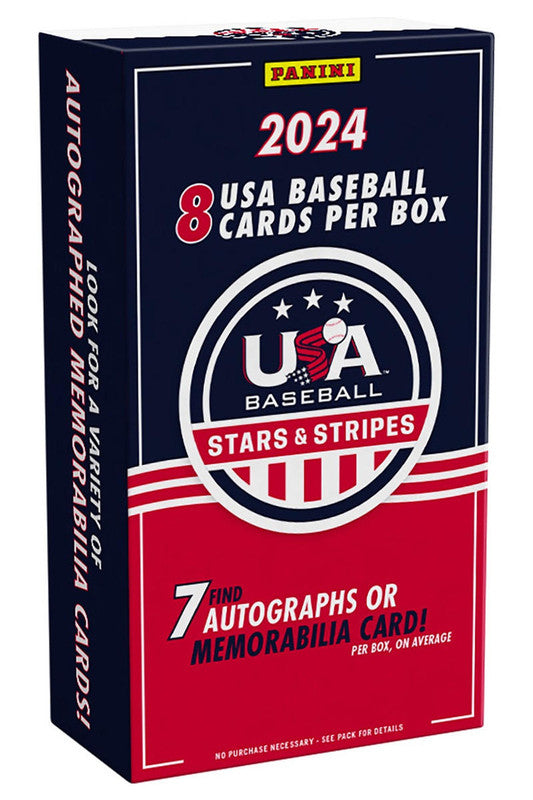 2024 Panini USA Stars &amp; Stripes Baseball Hobby Box