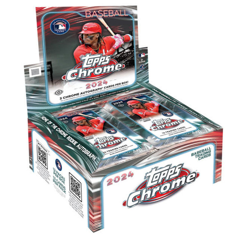 2024 Topps Chrome Baseball Hobby Jumbo Box (SALE)