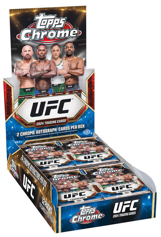 2024 Topps Chrome UFC Hobby Box (SALE)
