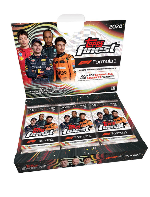 2024 Topps Finest F1 Formula 1 Hobby Box