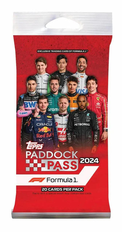 2024 Topps Paddock Pass F1 Formula 1 Fat Pack