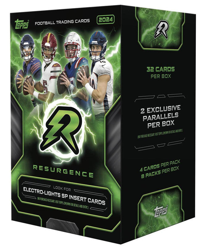 2024 Topps Resurgence Football 8-Pack Blaster Box