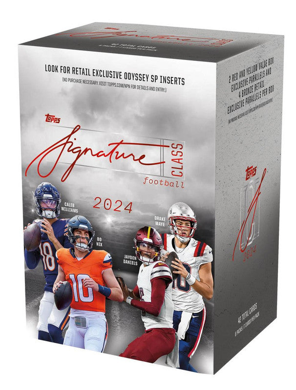 2024 Topps Signature Class Football Blaster Box