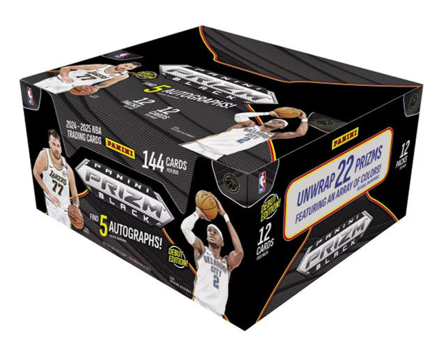 2024/25 Panini Prizm Black Basketball Hobby Box