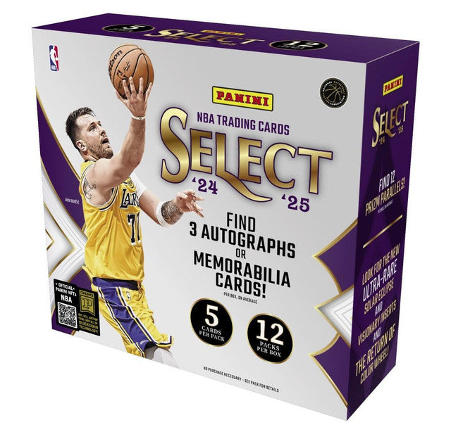 2024/25 Panini Select Basketball Hobby Box (SALE)